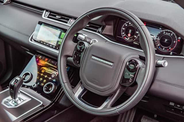 The Evoque's interior remains comfortable and cossetting but has seen some significant changes