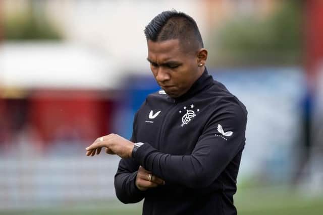 Rangers Alfredo Morelos was subject of transfer links and a bid from Lille last summer. (Photo by Craig Williamson / SNS Group)