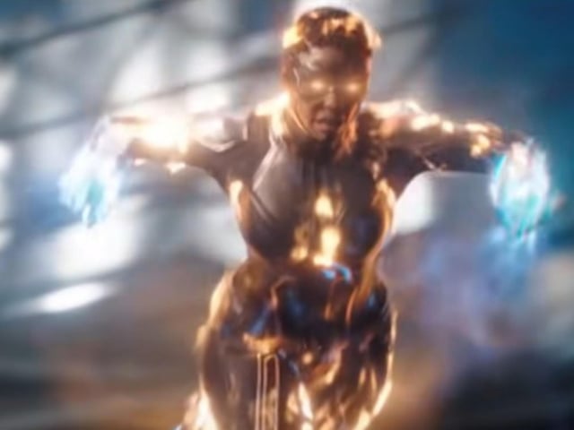 This appearance is a little less defined. In the quick flash we get, fans believe this character will be a Captain Marvel variant, perhaps a version where Maria Rambeau flew into space and got superpowers. Others suspect it might be a version of Monica Rambeau - or even someone completely different.