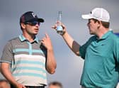 Ewen Ferguson (left) and Bob MacIntyre are two of five Scots competing in the DP World Tour Championship in Dubai this week. (Photo by Stuart Franklin/Getty Images)