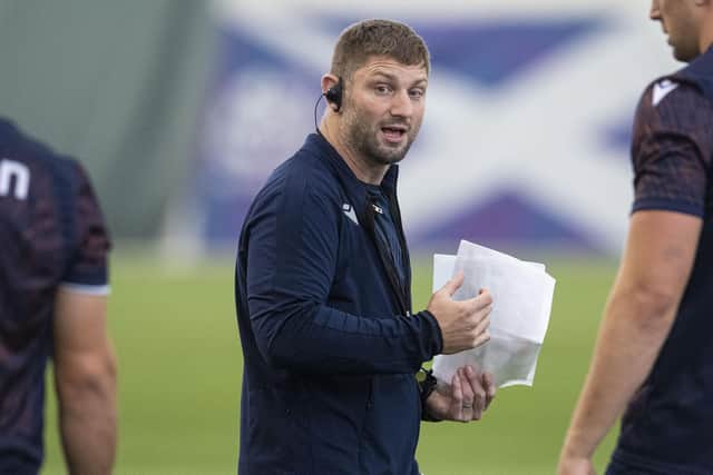 Edinburgh forwards coach Stevie Lawrie has urged the squad to seize the opportunity of securing a home tie in the last 16 of the Challenge Cup. (Photo by Ross MacDonald / SNS Group)