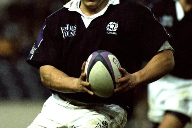 Tom Smith playing against South Africa at Murrayfield in 2008. Picture: David Rogers/Allsport