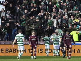 Celtic are likely to get the chance to win the Premiership title at Tynecastle Park.  (Photo by Rob Casey / SNS Group)