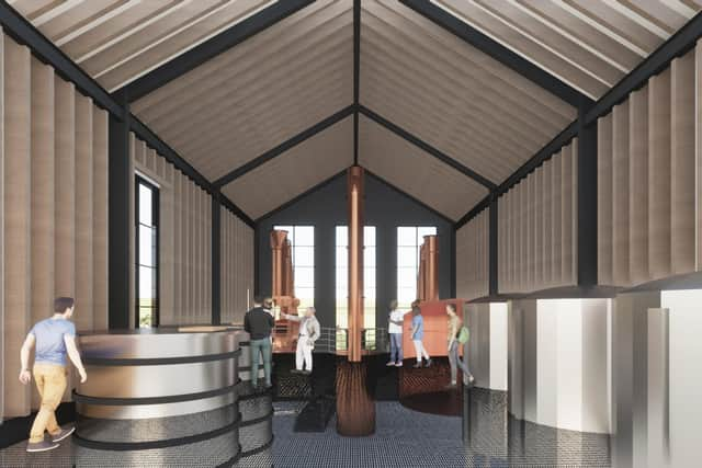 Whisky and vodka will be made at the new art gallery dstillery complex at Jupiter Artland.