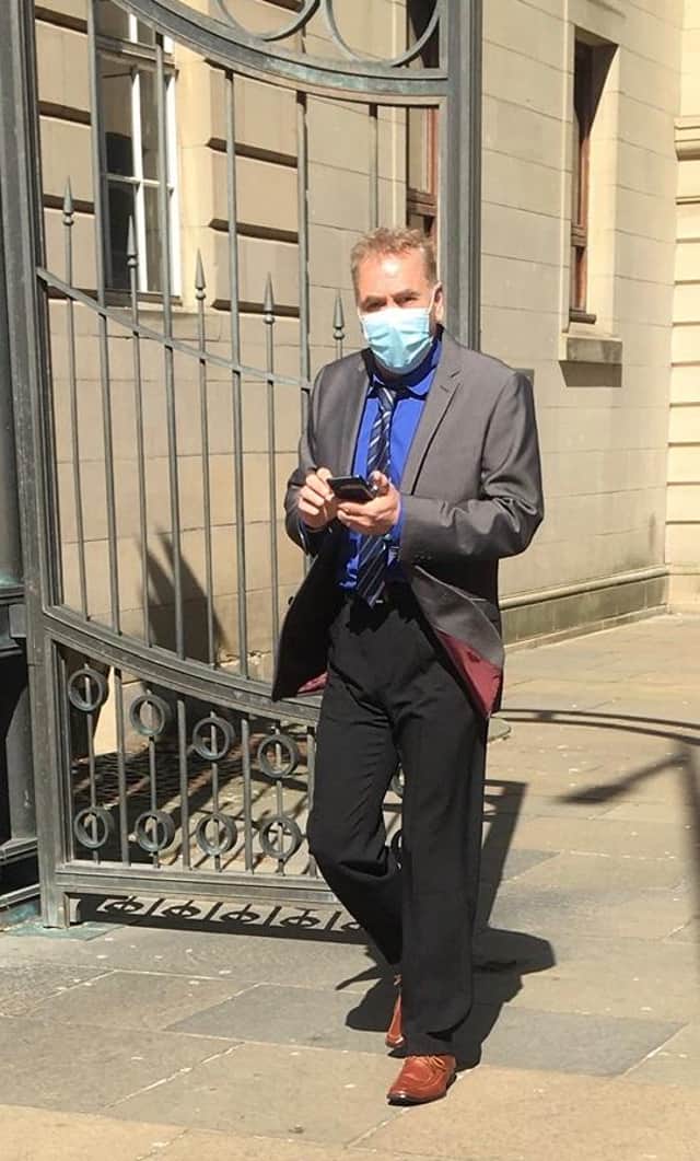 Alan Tilbrook, 63, wrote several threatening comments referring to George Galloway