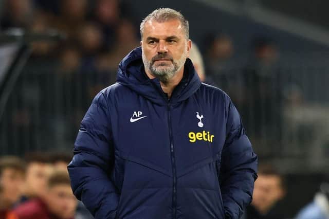 New Tottenham manager Ange Postecoglou was not impressed by the prank.