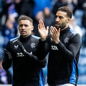 James Tavernier (left) and Connor Goldson are reported targets for Saudi side Al-Ettifaq, managed by former Rangers boss Steven Gerrard. (Photo by Alan Harvey / SNS Group)