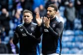 James Tavernier (left) and Connor Goldson are reported targets for Saudi side Al-Ettifaq, managed by former Rangers boss Steven Gerrard. (Photo by Alan Harvey / SNS Group)
