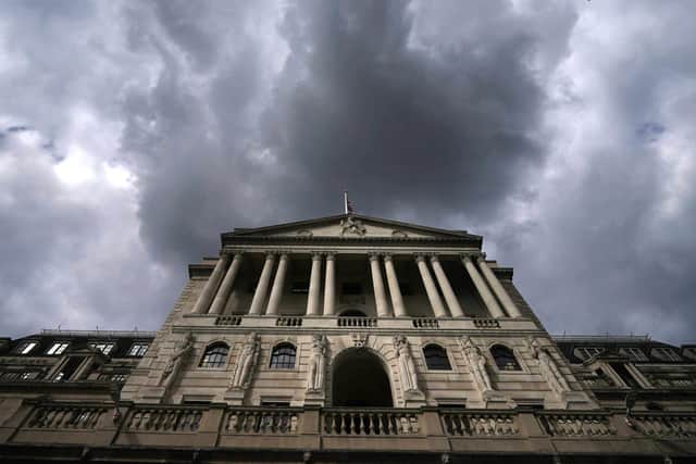 There are still several storm clouds hanging over the Bank of England.