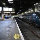 Major disruption to train services is expected all of Thursday due to the flooding. Picture: AFP via Getty Images