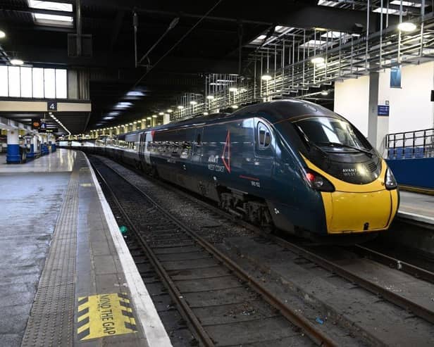 Major disruption to train services is expected all of Thursday due to the flooding. Picture: AFP via Getty Images