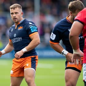 Ben Vellacott impressed on his debut for Edinburgh against Newcastle Falcons. Picture: Ross Parker/SNS
