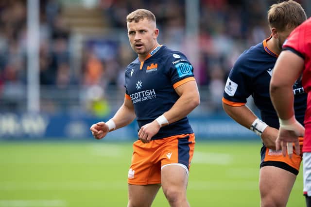 Ben Vellacott impressed on his debut for Edinburgh against Newcastle Falcons. Picture: Ross Parker/SNS