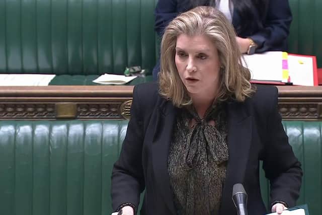 Leader of the House of Commons Penny Mordaunt frequently mocks the SNP during business questions.