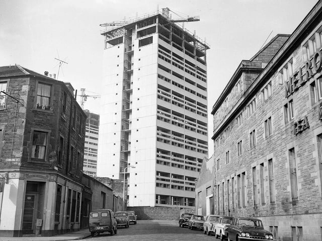 Leith Multi-storey flats in Admiralty Street