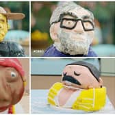 Bake Off celebrity cake busts