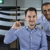 Dr Charles Altuzarra and Dr Yash Shah are the founders of Metahelios, which is based in Glasgow, and have been announced as Scottish Ambassadors for the Start Up Loans programme. Picture by Peter Devlin