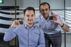 Dr Charles Altuzarra and Dr Yash Shah are the founders of Metahelios, which is based in Glasgow, and have been announced as Scottish Ambassadors for the Start Up Loans programme. Picture by Peter Devlin