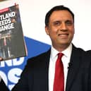 Anas Sarwar unveiling Scottish Labour's manifesto in Edinburgh