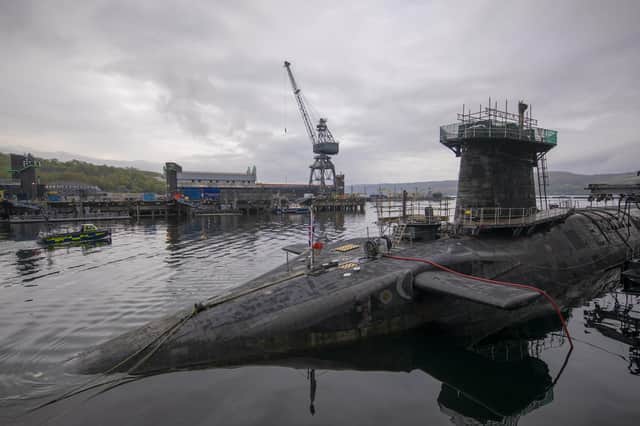 There are good strategic reasons for the UK's nuclear deterrent to be based at Faslane (Picture: James Glossop/WPA pool/Getty Images)