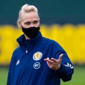 Scotland manager Shelley Kerr has to self-isolate for 14 days and miss the upcoming Euro qualifiers. (Photo by Ross MacDonald / SNS Group)
