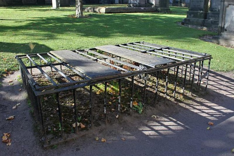 In the nineteenth century Edinburgh was one of Europe's most important locations for medical research. Therefore, anatomists needed corpses to dissect and often turned to body snatchers to fulfil this role. These grave robbers would go to places like Greyfriars Kirkyard and dig up fresh bodies at night, which is why caged coffins were invented to stop them.