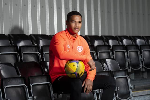 Hearts defender Toby Sibbick.