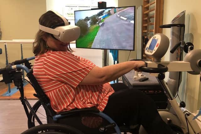 Leuchie House uses enabling technology, including virtual reality, as part of its guest experience and to help people with neurological conditions live with greater independence.