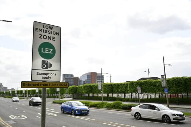 LEZ areas have been enforced in Glasgow since June 1. Picture: John Devlin