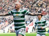 Aaron Mooy has been in good form for Celtic but he is out for the Hibs match.