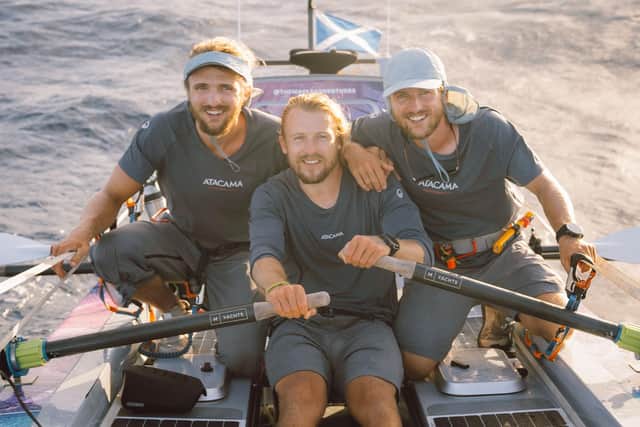 Ewan, Jamie and Lachlan Maclean