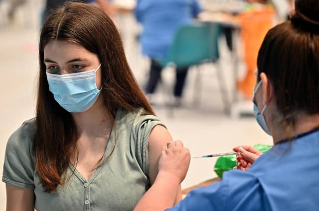 Two types of treatment will be available for people at the highest risk after they test positive.