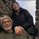Mohammed and Najah. Parents of St Andrews University lecturer, Malaka Shwaikh, who hopes to evacuate her family from war-torn Gaza