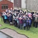 Pupils from local primary schools were invited to the tree planting ceremony.