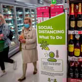The UK’s biggest supermarkets have said they will refuse entry to shoppers who do not wear masks (Getty Images)