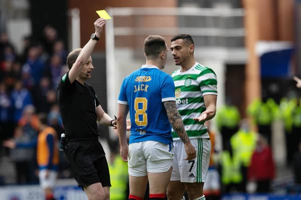 Willie Collum is the man in the middle for Sunday's Scottish Cup semi-final between Rangers and Celtic.  (Photo by Craig Williamson / SNS Group)