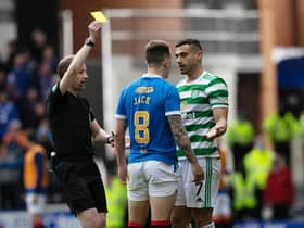 Willie Collum is the man in the middle for Sunday's Scottish Cup semi-final between Rangers and Celtic.  (Photo by Craig Williamson / SNS Group)