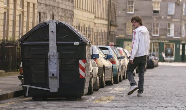 Communal street bins in the New Town are proving controversial once more. Picture: JPIMedia