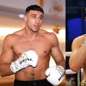The war of words between Tommy Fury and Jake Paul exploded once again this weekend. Photo credit: Getty Images