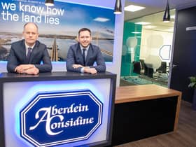 From left: Aberdein Considine's new head of employment law Robert Holland and its head of corporate Ritchie Whyte. Picture: David Johnstone Photography.
