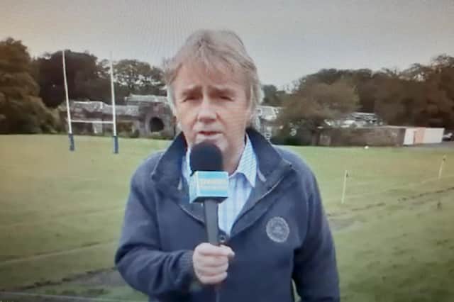 Ron Evans was a champion of the club game and was founder, presenter and commentator of Scottish Rugby TV.