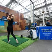 AIG Women's Open Unveil First Ever Playable Golf Billboard
