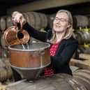 The 'milestone moment' was celebrated at a ceremony at the Glen Garioch Distillery, Aberdeenshire.
