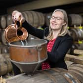 The 'milestone moment' was celebrated at a ceremony at the Glen Garioch Distillery, Aberdeenshire.
