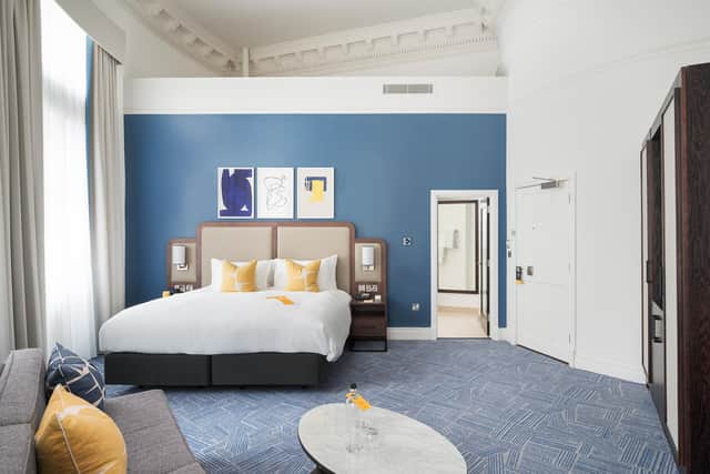 One of the new King Premium Deluxe Rooms at voco Grand Central, Glasgow.