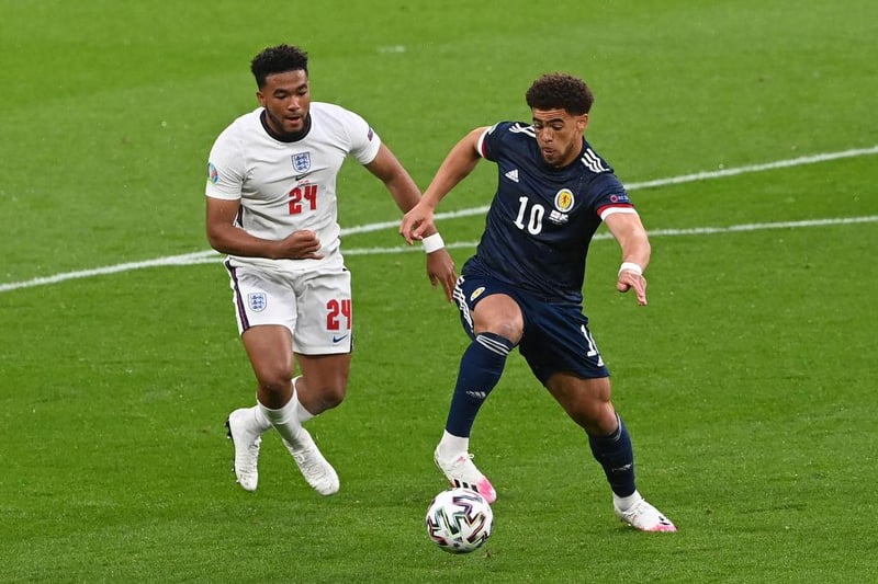 Limited to just one appearance against Scotland, James shone in his only outing. He's definitely staked his claim as Gareth Southgate's future number one at right-back.
(Photo by Facundo Arrizabalaga - Pool/Getty Images)