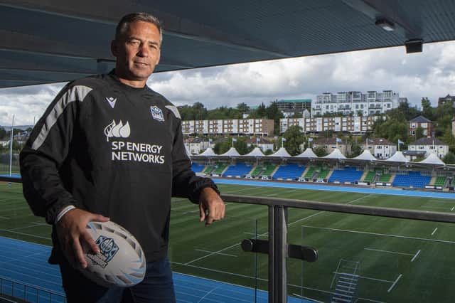 New Glasgow Warriors head coach Franco Smith.