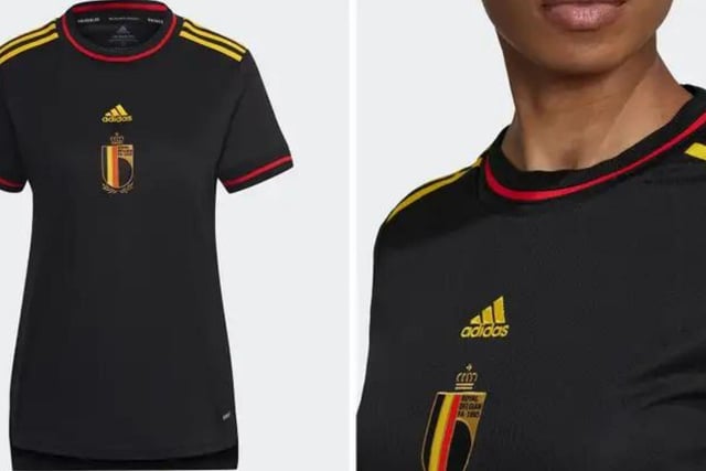 Another Adidas number, and another away kit in our top four, and this time it's the Belgians black away number. Sticking with the colours of the flag, this simple yet striking design doesn't stray too far away from the Adidas template, yet stands out. Bold and beautiful.