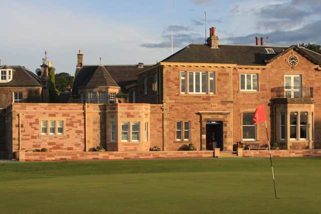 North Berwick Golf Club supports the local community through a special fund. Picture: North Berwick GC