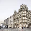 The proposed design for the building facing Princes Street and South St David Street (Photo: David Chipperfield Architects).